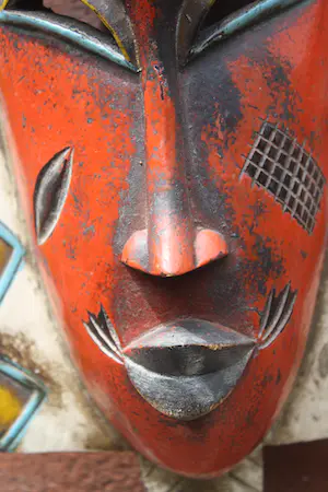 Niet of onleesbaar gesigneerd - Prachtig Afrikaans Gouro Gu Zaouli Masker (20e eeuw) kopen? Bied vanaf 1!