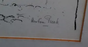 AcheterAnton Pieck - Ingelijste offsetlitho: Gezicht op Lier? Enchérissez de 150!