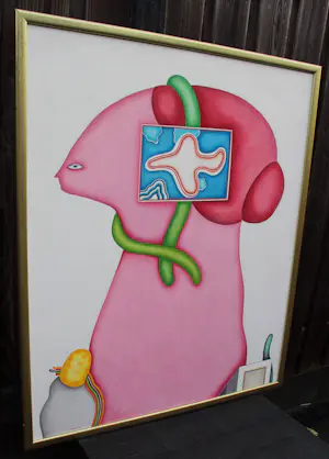 Jörg Remé - Olieverf op doek - 1969(groot!) kopen? Bied vanaf 799!