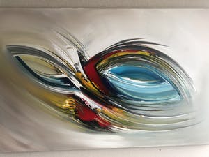 Gena - Abstract “ Storm” kopen? Bied vanaf 120!