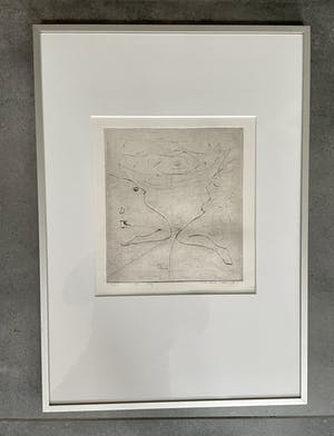 Henk Visch - Ets, De weg... nr. 6 van 25 - Ingelijst kopen? Bied vanaf 40!