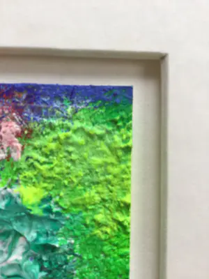 Saskia Bremer - Portuguese Impression,acryl op papier, unica, gesigneerd, ingelijst kopen? Bied vanaf 30!