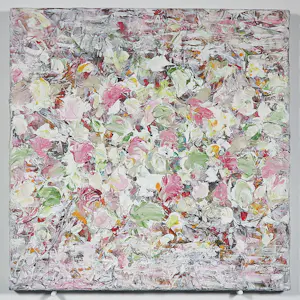 Helen Nieuwendijk - Schilderij met reliëf, Zomer veld kopen? Bied vanaf 50!