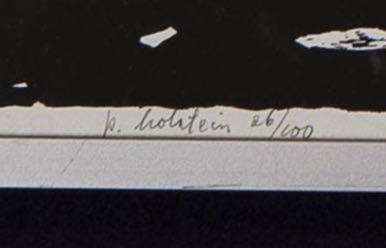 Pieter Holstein - Zonder titel - ed. 26/100 - linosnede op papier - gesigneerd linksonder kopen? Bied vanaf 15!