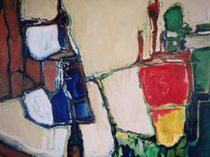 Klaas de Poel - abstract / figuratief kopen? Bied vanaf 200!