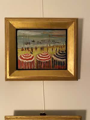 Henri Victor Wolvens - Strandgezicht verkocht voor € 650!