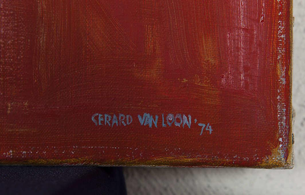 Gerard van Loon - Wrak I - 1974 - Olieverf op doek - BKR Zeist - gesigneerd r.o. kopen? Bied vanaf 10!