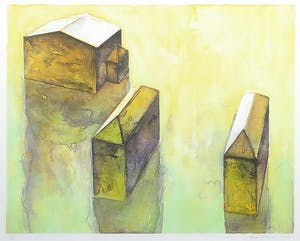 Ardi Brouwer - Litho, Een huis voor de zomer - Ingelijst kopen? Bied vanaf 1!