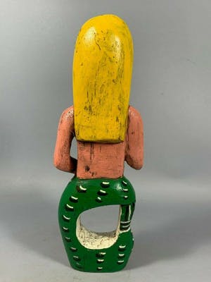 Benin - 200927 - Old Fon mami wata Statue from Benin - Nigeria kopen? Bied vanaf 65!