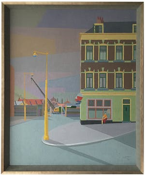 Cornelis Witters - Havenbuurt in Rotterdam. kopen? Bied vanaf 435!