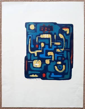 Wim Motz - Compositie, litho kopen? Bied vanaf 1!