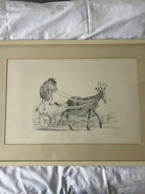 AcheterPeter Vos - Geit en vogel? Enchérissez de 150!