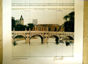 Christo - Pont Neuf offset gedrukt in 300 exemplaren en handgesigneerd kopen? Bied vanaf 120!