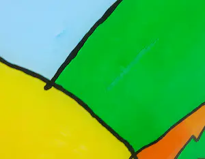 Ella Steenmeijer - Acryl op plexiglas, Kindertekening kopen? Bied vanaf 1!