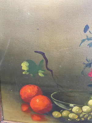 Tilly Moes - Stilleven met bloemen en fruit kopen? Bied vanaf 35!