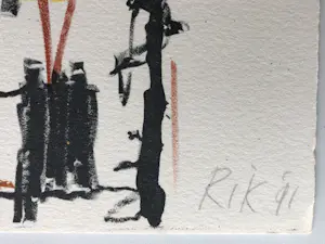 Rik van Iersel - Storyteller I en Storyteller II - Set Kleurenlithos in Nieuwstaat kopen? Bied vanaf 10!