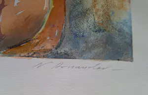 Nicolai Arnaudov - Quartett, handkolorierte Unikat-Radierung von Nicolai Arnaudov, kopen? Bied vanaf 110!