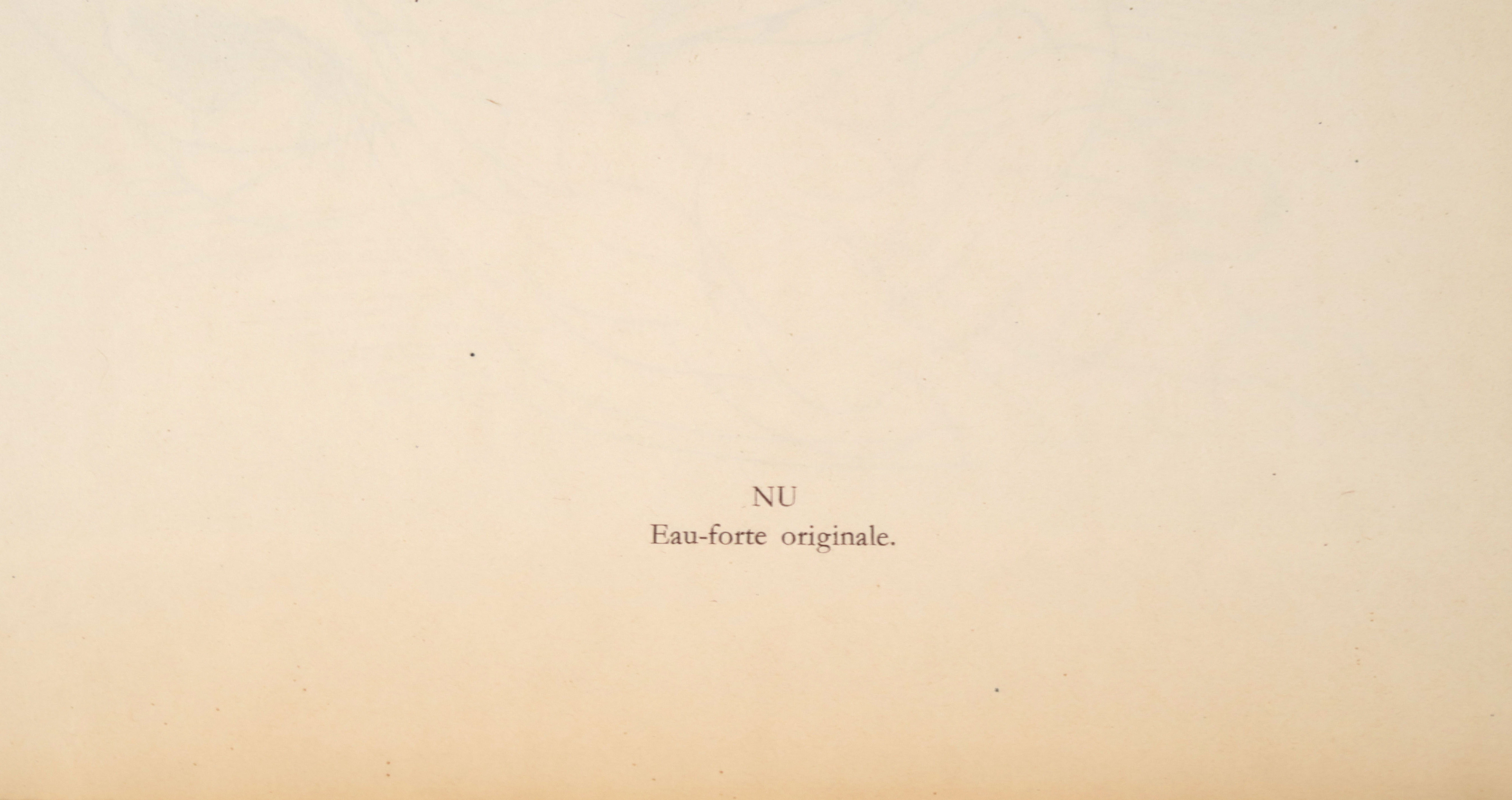 Raoul Dufy - Ets, Naakt kopen? Bied vanaf 250!