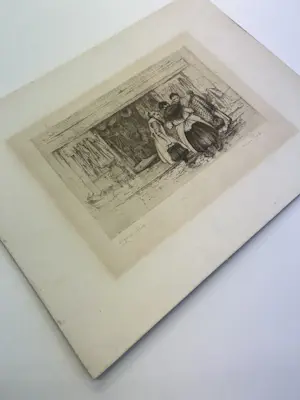 Anton Pieck - Figuren in de Jordaan, Amsterdam, eigen druk, handgesigneerd kopen? Bied vanaf 120!