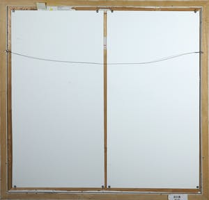 Miriam Slaats - Acryl op doek, Hanengedrag-kippengeneuk - Ingelijst (Groot) kopen? Bied vanaf 350!