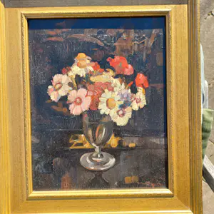 Alfons Josephus van Dijck - Bloemstilleven kopen? Bied vanaf 250!