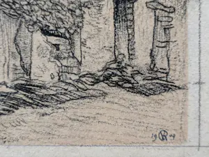 Johannes Graadt van Roggen - 1904 - St. Martin bij Barbizon (Fr.) kopen? Bied vanaf 75!