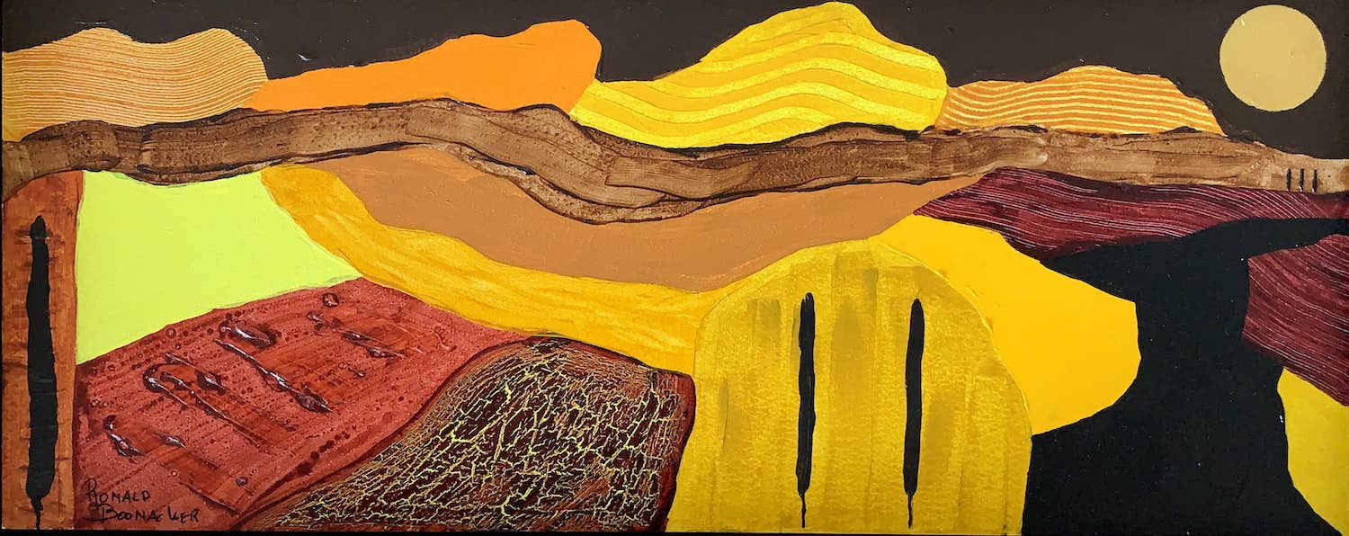 Ronald Boonacker - Italiaans Landschap (certificaat van echtheid) kopen? Bied vanaf 90!