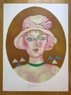 Franco Gentilini - Originele kleurenlitho - 32/125 - Gesigneerd kopen? Bied vanaf 1!