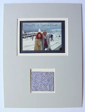 Christo - Project " Wrapped Reichstag "Berlin - inc. XXL stofmonster - handgesigneerd kopen? Bied vanaf 1!