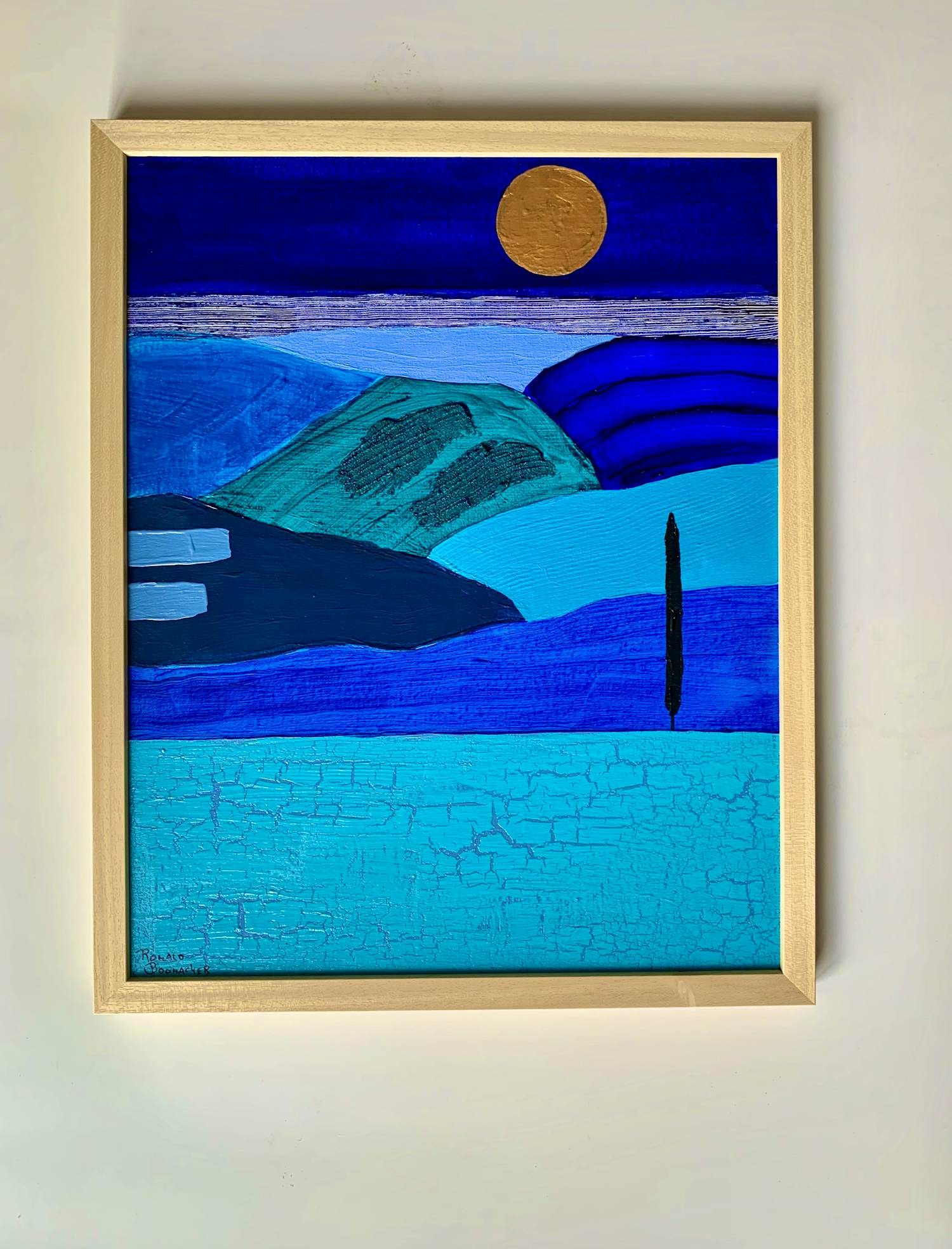 Ronald Boonacker - Landschap Méditeranée (certificaat van echtheid) kopen? Bied vanaf 140!