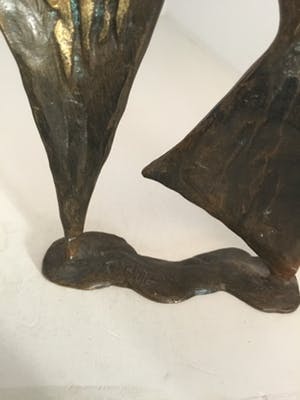 Corry Ammerlaan - Sculptuur “ Samen “ kopen? Bied vanaf 20!