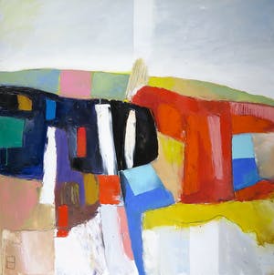 Philip Vencken - Olieverf op doek, Irish landscape III (Groot) kopen? Bied vanaf 100!