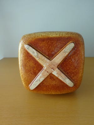 Bertoncello - Dubbele kubus keramisch object kopen? Bied vanaf 95!