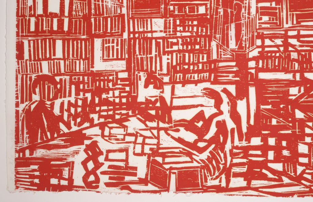 Jan de Bie - Jan de Bie: Houtsnede, Shakespeare and Co III kopen? Bied vanaf 40!