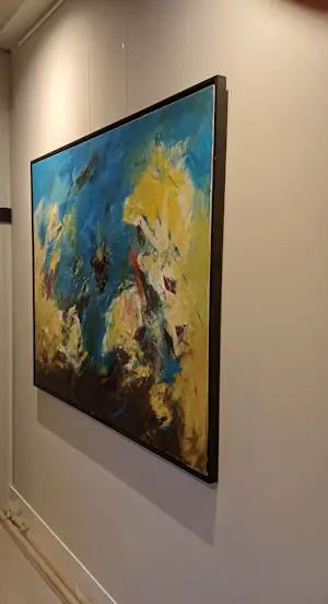 Charlotte Molenkamp - Olieverf op doek: Domburg I(zeer groot werk!) kopen? Bied vanaf 2250!