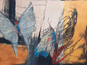 Ru van Rossem - Metamorfose - gesigneerde reliëf ets kopen? Bied vanaf 100!