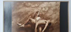 Jan Saudek - Pietà - handgesigneerde gelatin silver print kopen? Bied vanaf 550!