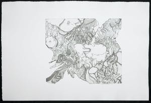 Rikkert Mullenders - Ets, Stad van boven kopen? Bied vanaf 1!