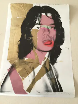 Andy Warhol - Mick Jagger kopen? Bied vanaf 100!