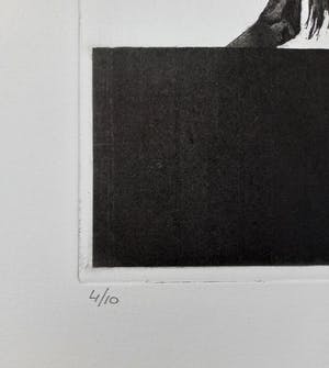 Rene Polak - Great Buffalo, aquatint ets (zeer kleine oplage) kopen? Bied vanaf 50!