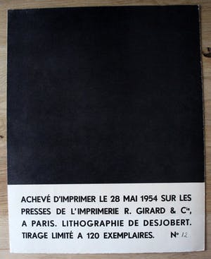 Karel Appel - Litho: Haine - 1954 (Zeldzaam!) kopen? Bied vanaf 1350!