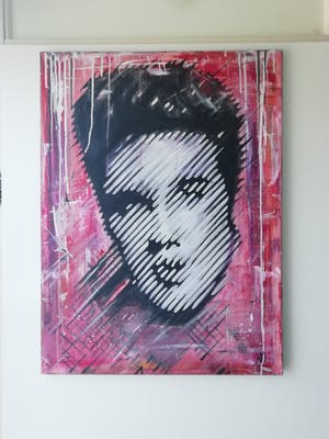 Niet of onleesbaar gesigneerd - Elvis Presley kopen? Bied vanaf 10!