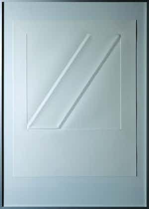 Harry van Kuyk - Reliëfdruk, Zonder titel - Ingelijst verkocht voor € 100!