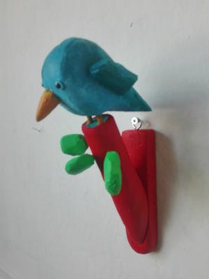 Peter Bastiaanssen - Vogel op tak, zonder titel kopen? Bied vanaf 90!