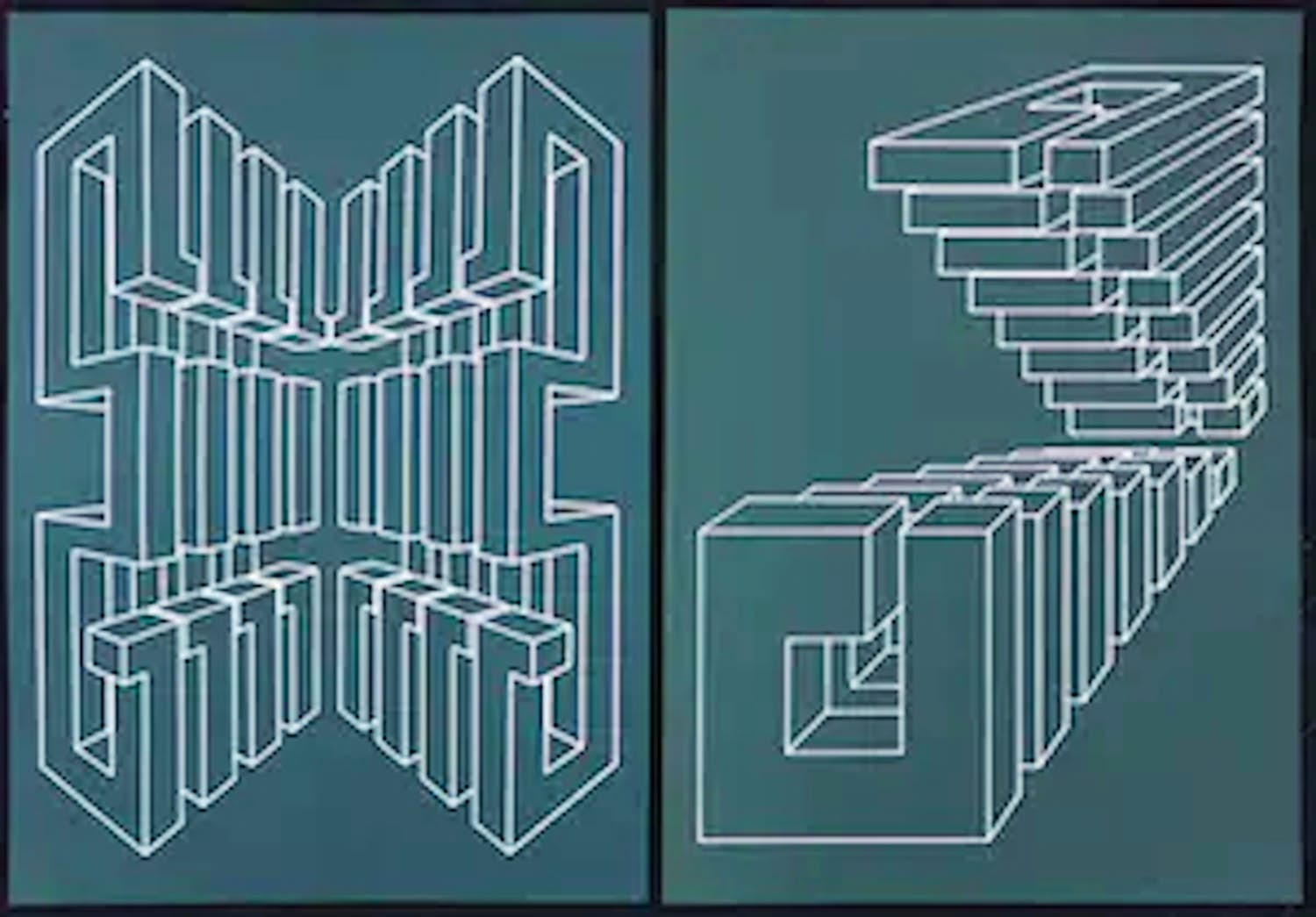 Harry Karssen - Z.T. abstractie kopen? Bied vanaf 15!