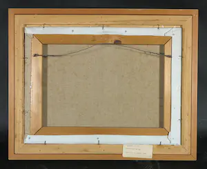 Niet of onleesbaar gesigneerd - Olieverf op doek, The hen and the egg - Ingelijst kopen? Bied vanaf 1!