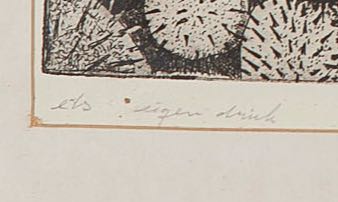 Joep Hommerson - Pad - Ets - gesigneerd r.o. - BKR Bierum - 1975 kopen? Bied vanaf 10!