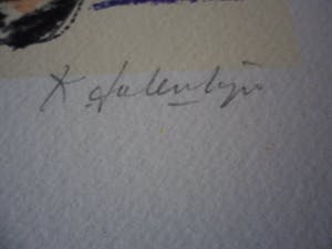 Kees Salentijn - Zeefdruk, Titel. "Mijn kater". kopen? Bied vanaf 45!