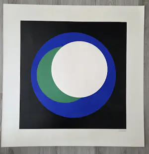 Genevieve Claisse - Geometrie. Cercles. Groot. Ophalen. kopen? Bied vanaf 189!