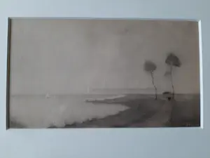 Jan Mankes - Originele Heliogravure Waterlandschap 1923 kopen? Bied vanaf 140!